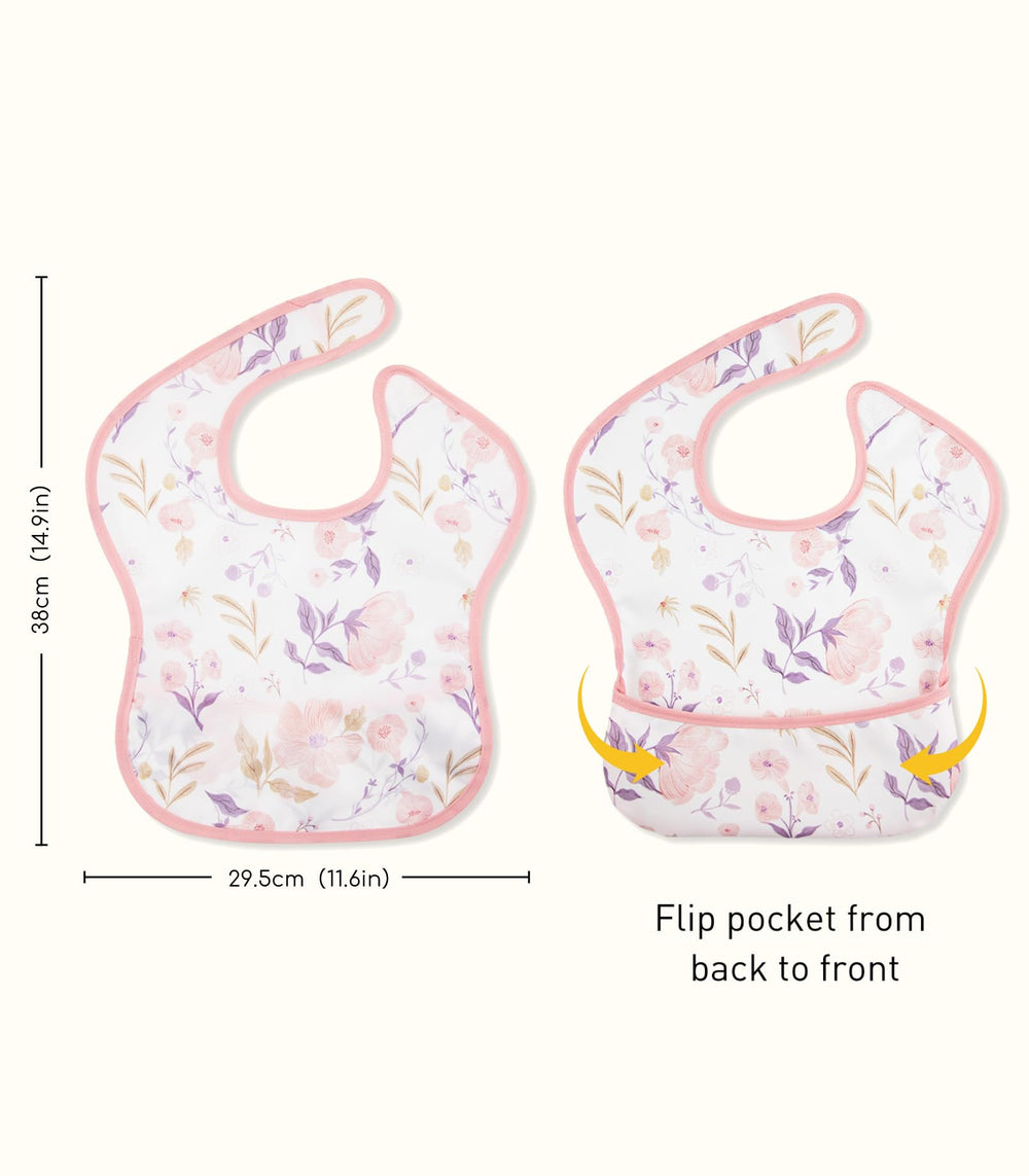 Foldable and travel-friendly design for mess-free meals at home or on the go.