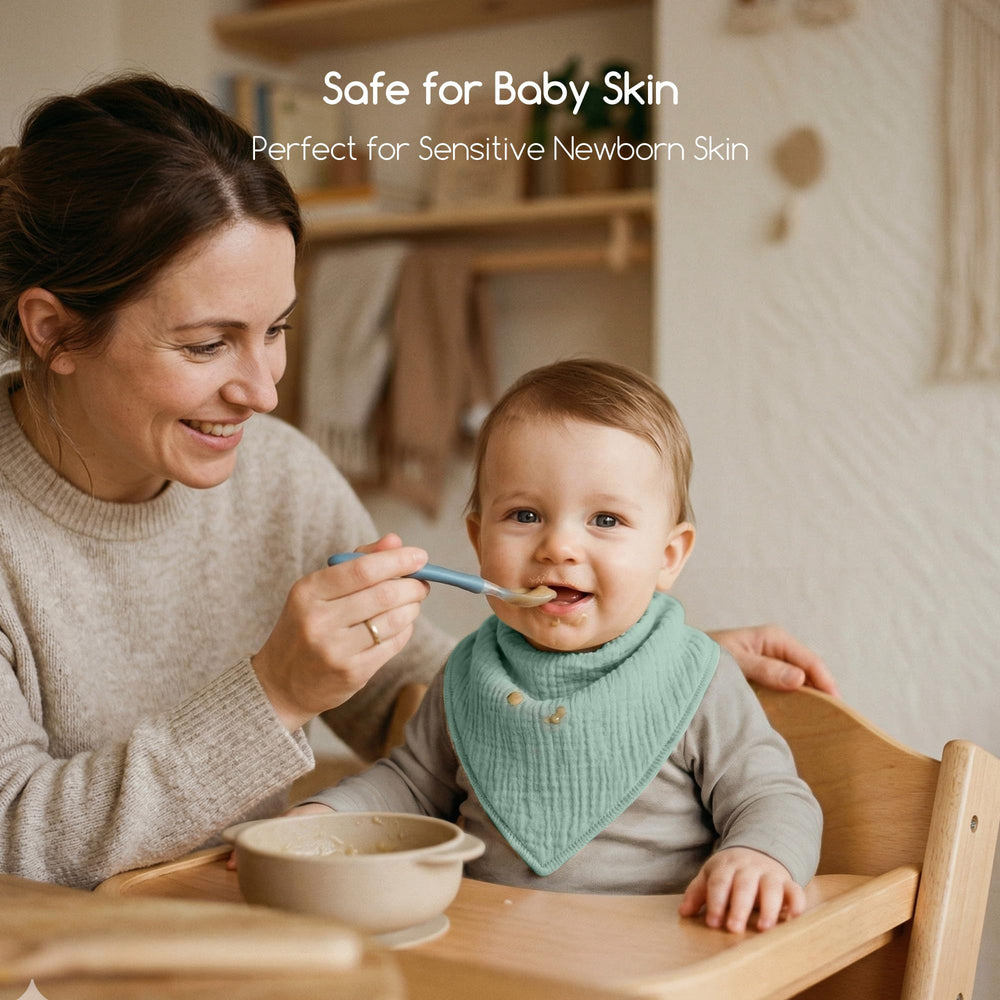 Civarua Kids adjustable snaps 3-sizes fit as babies grow.