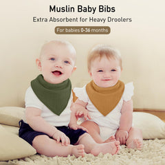 Civarua Kids baby bib nickel-free snaps closeup, easy adjustable fit.
