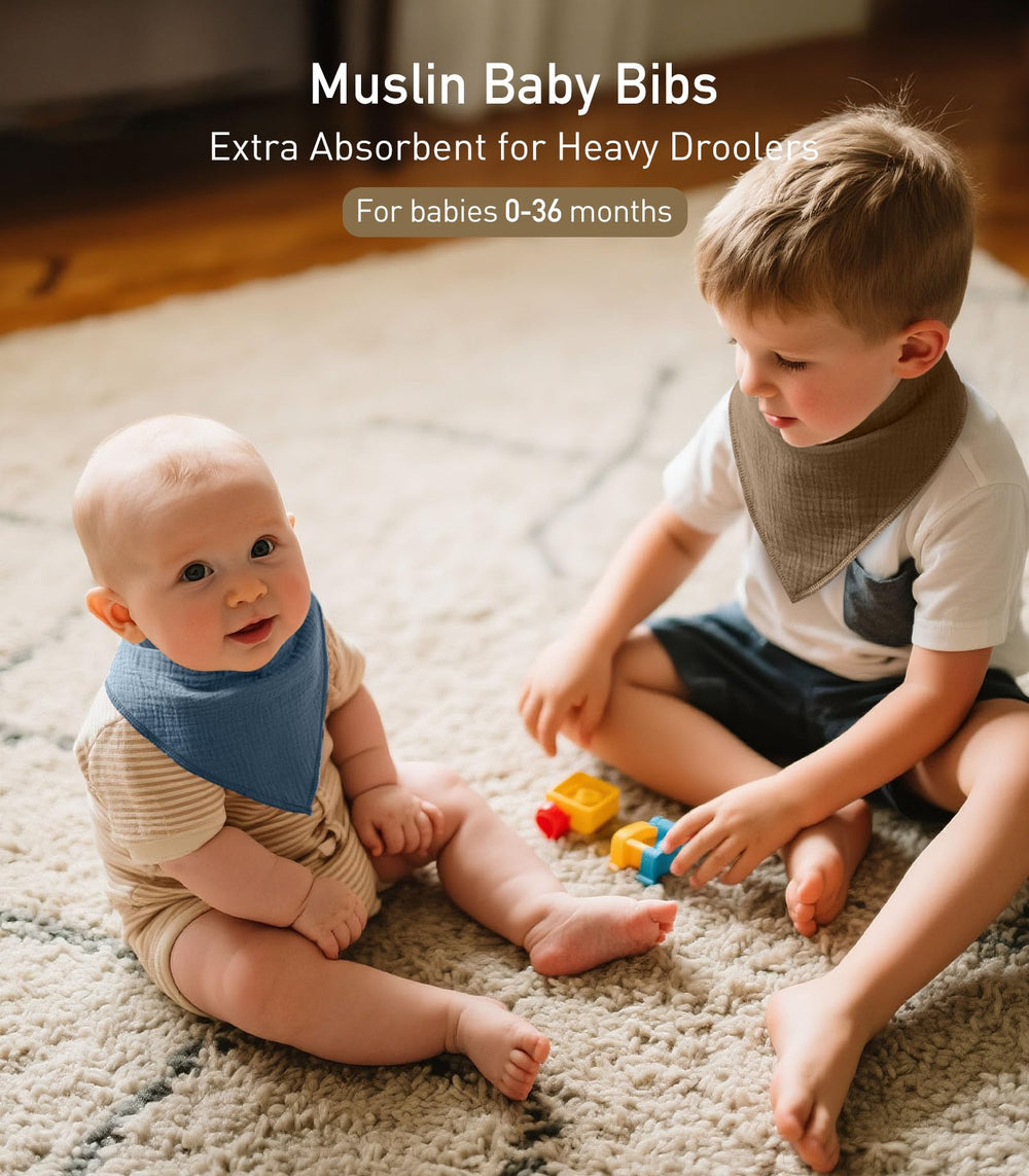 Close-up of soft muslin fabric showing absorbency for calm, dry moments.