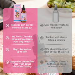 CIVGICY Healthy Petz Collagen taste-friendly liquid test for pets