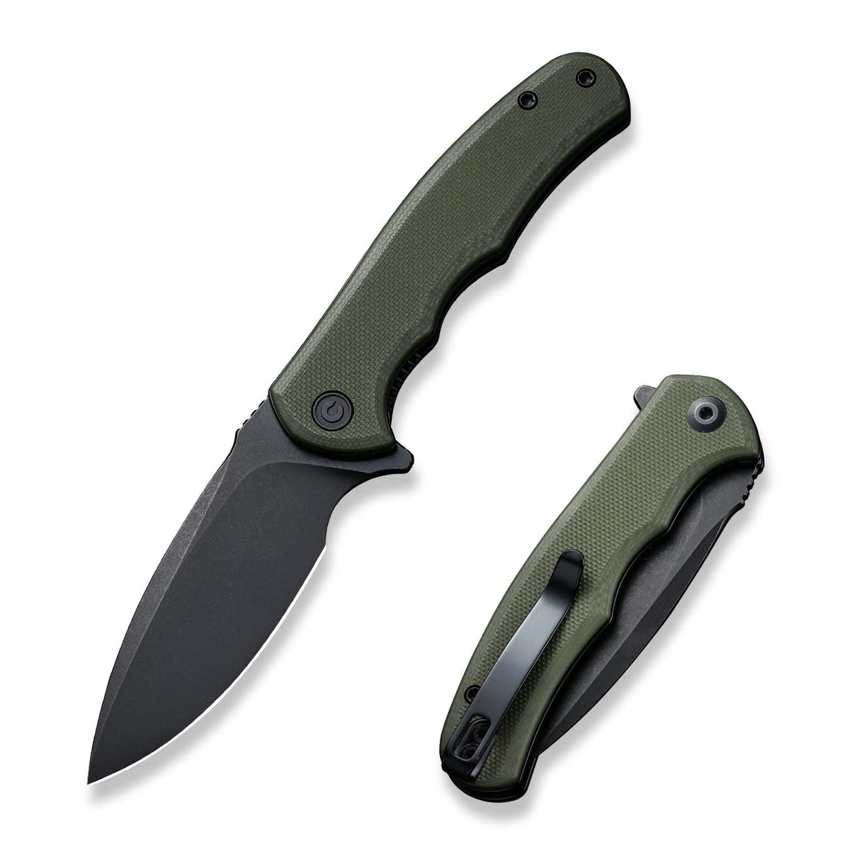 CIVIVI Mini Praxis 298 blade D2 offers strong edge retention for daily carry.