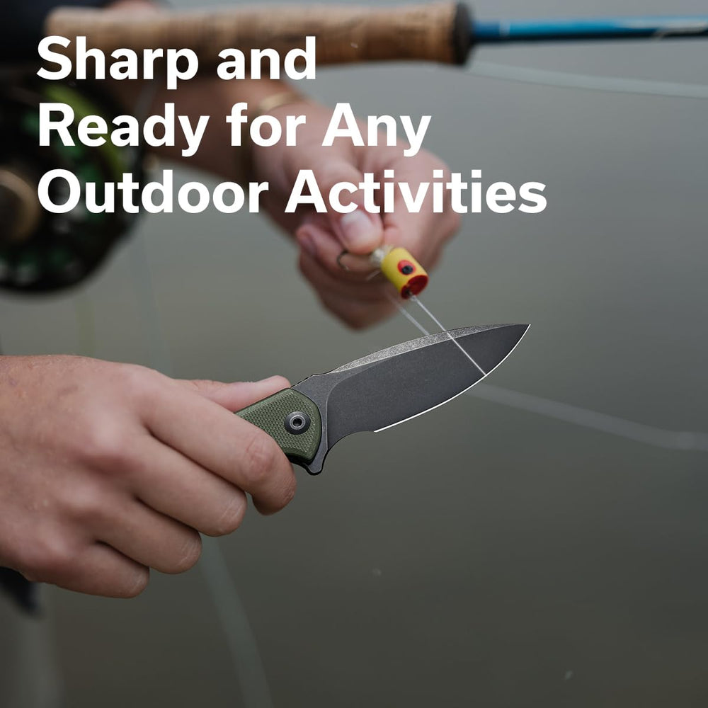 CIVIVI Mini Praxis G10 handle stays durable and comfortable in hand.
