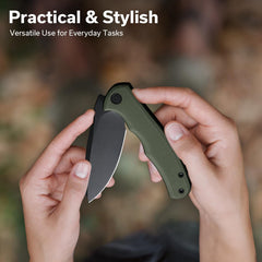 CIVIVI Mini Praxis pocket clip for secure daily carry.
