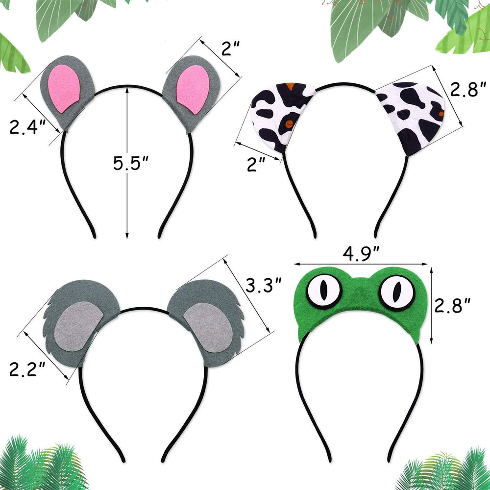 Ciyvolyeen Jungle Koala Headband, soft felt and gentle fit for all ages.