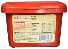 CJ Haechandle gochujang ready for bibimbap and spicy dishes.
