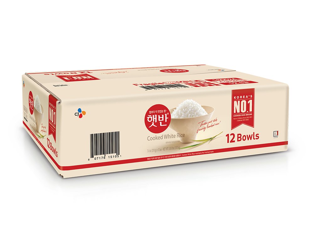 CJ Hetbahn sushi-ready rice for effortless wrap fillings