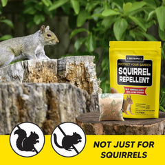 CJEIWYA Squirrel Repellent bag pack 2 keeps attic spaces and storage areas rodent-free.