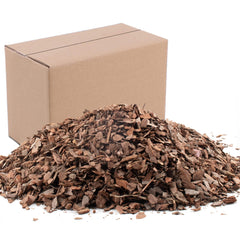 CJGQ 3qt orchid bark pack for potted plants enhances aeration.