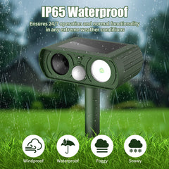 CKCOEO IP65 waterproof housing withstands rain and snow for outdoor use