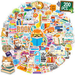CKXTYNG 200pcs book stickers on books and journals for personalization