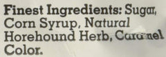 Close-up of Claeys Horehound candy texture, ideal for nostalgic bites
