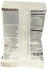 Claeys Horehound 6oz pack opened, easy sharing for gatherings and tea time