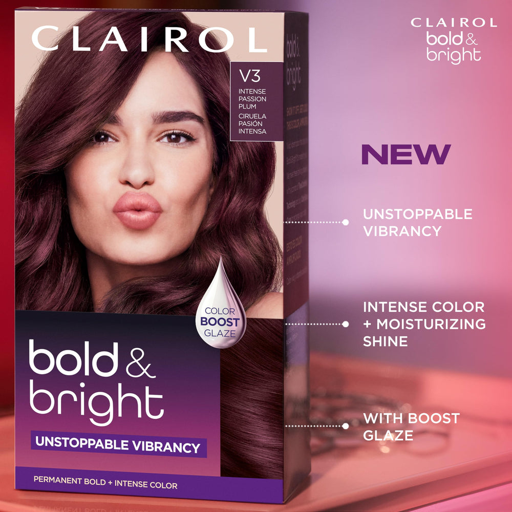 Clairol Bold & Bright gloves for clean, even dye application.