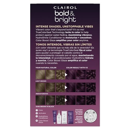 Clairol HydraShine Conditioner moisturizes and smooths hair after color.