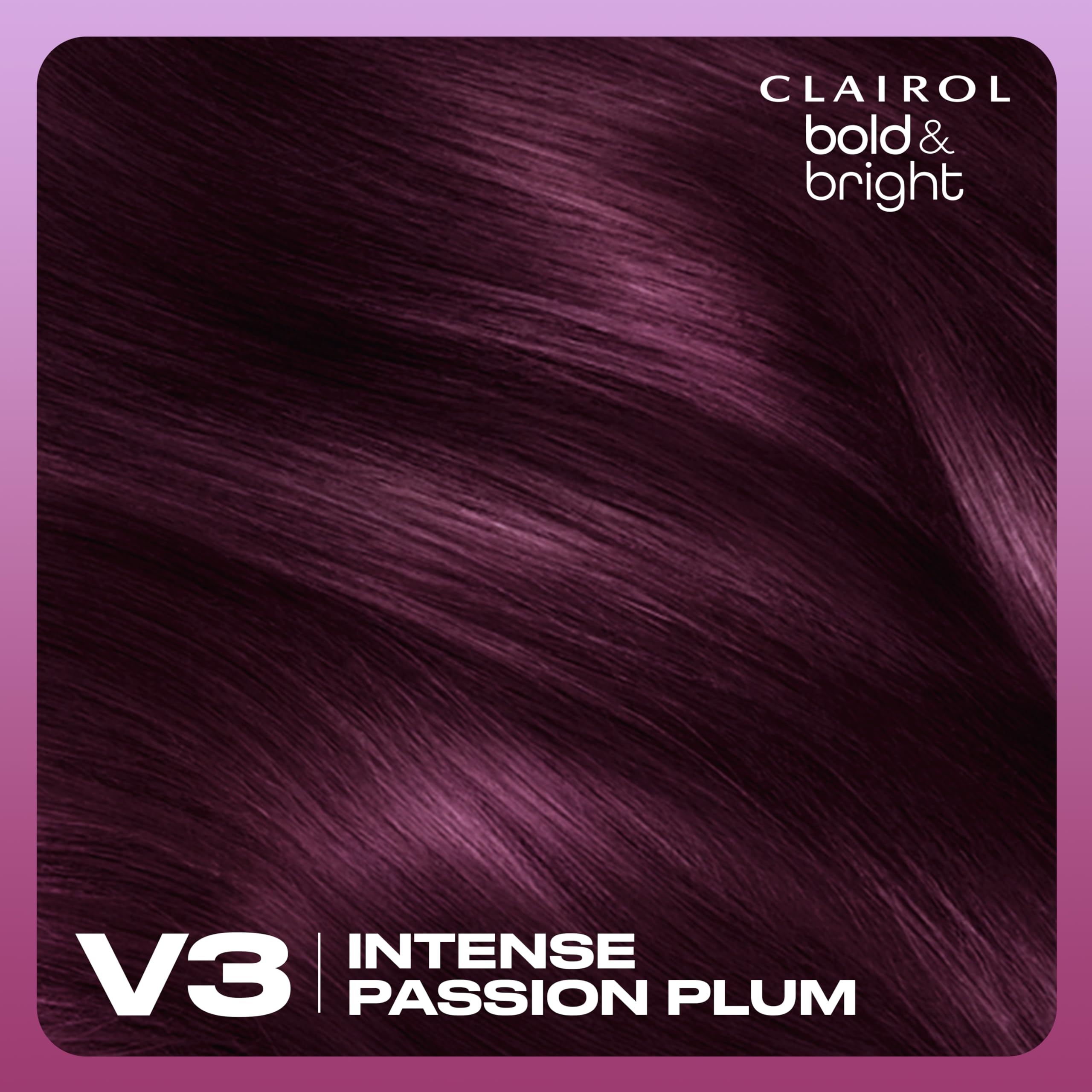 Clairol Bold & Bright helps resist water fading for lasting vibrancy.