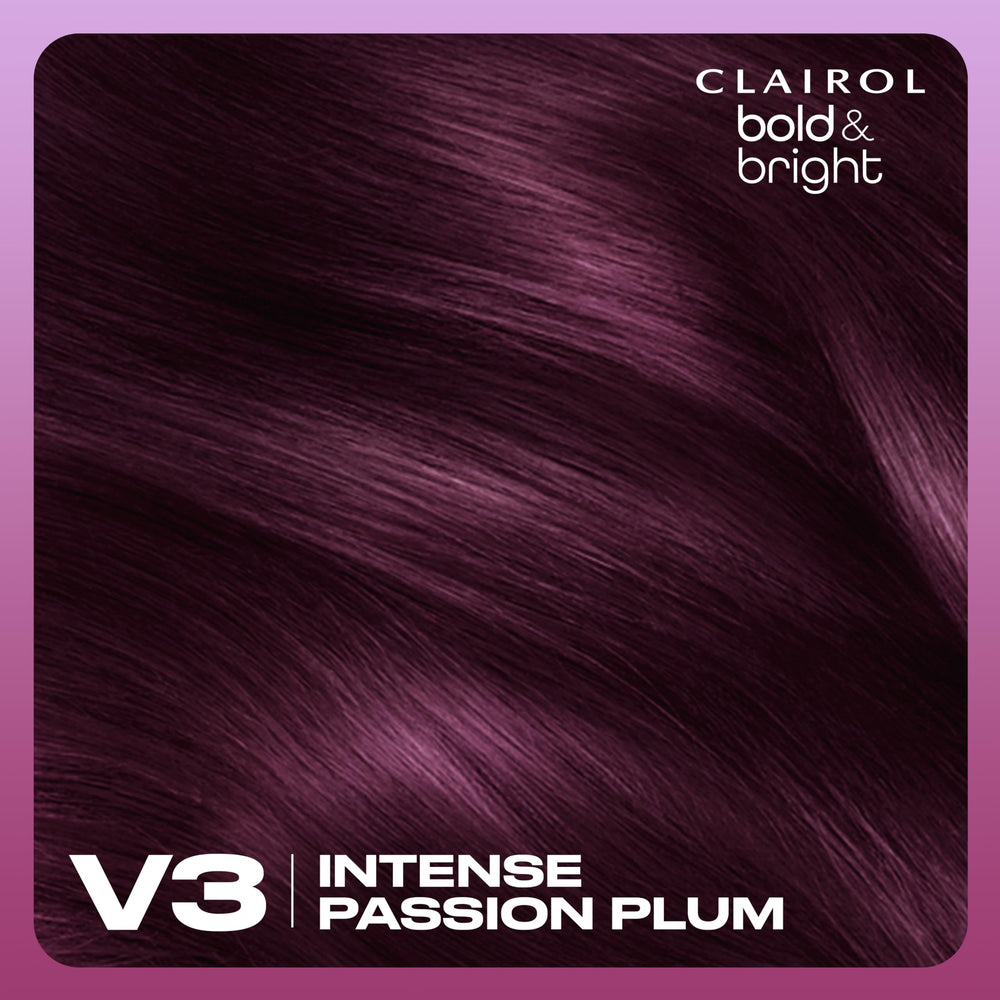Clairol Bold & Bright helps resist water fading for lasting vibrancy.