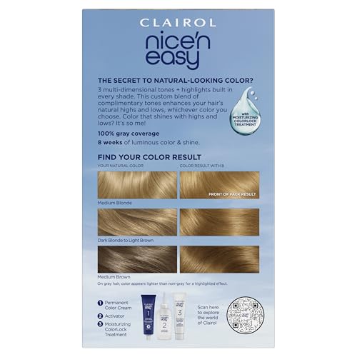 Three-tone highlights swatch showing natural blend for a seamless look.