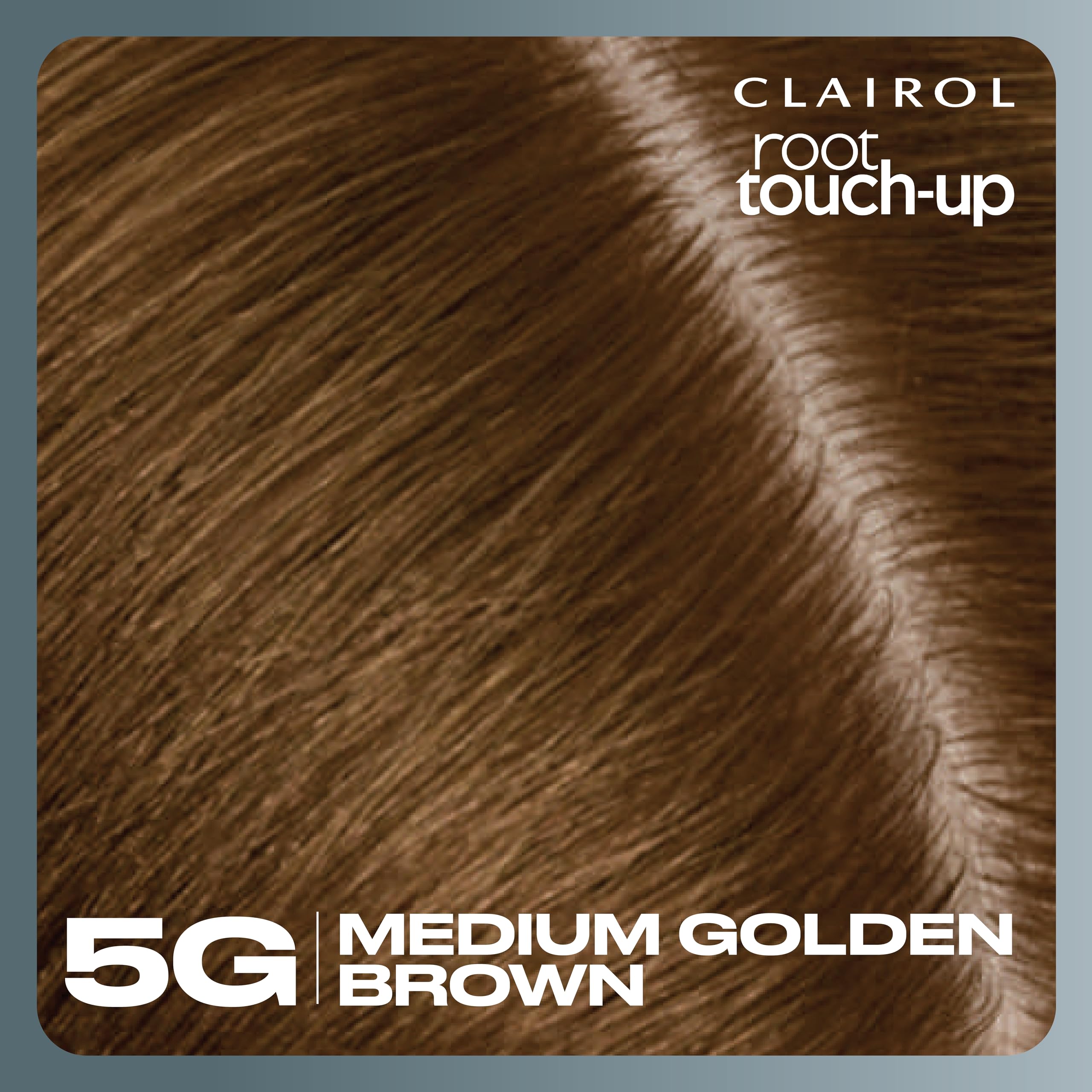 Clairol Nice'n Easy before-after image shows natural root blend.