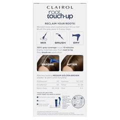 Clairol Nice'n Easy root touch-up kit bowl for smooth mixing and even results.