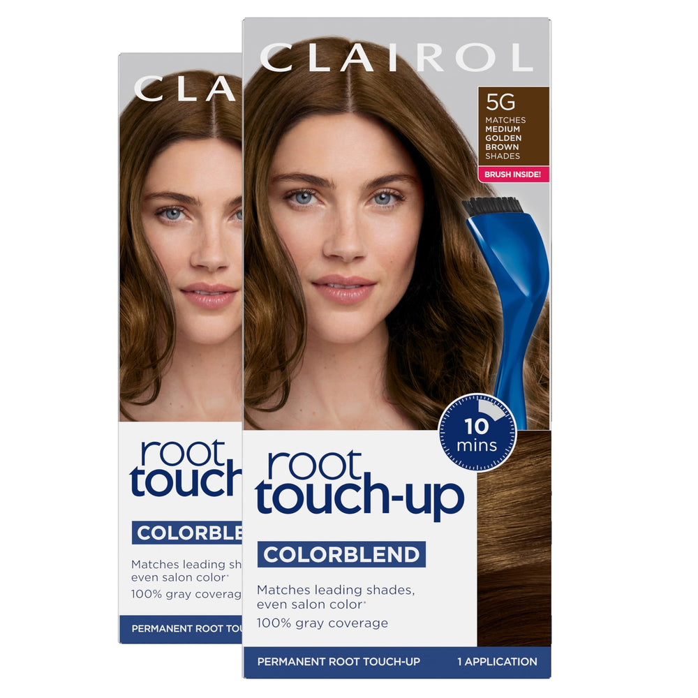 Clairol Nice'n Easy root touch-up kit brush for precise application.