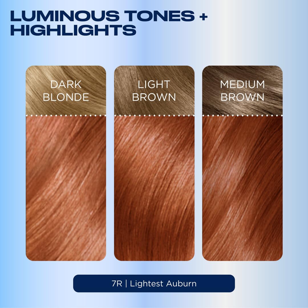 Clairol Nice'n Easy application brush aids precise shade placement.