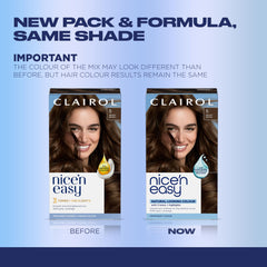 Clairol Nice'n Easy developer bottle for precise mixing