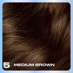 Clairol Nice'n Easy three-tone color palette illustrating natural highlights
