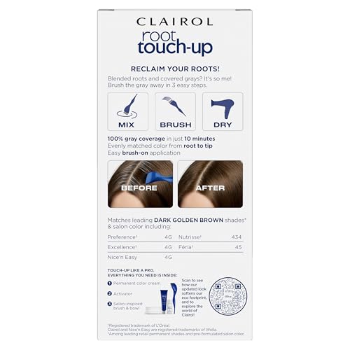 Clairol Root Touch-Up activator bottle for quick mixing.