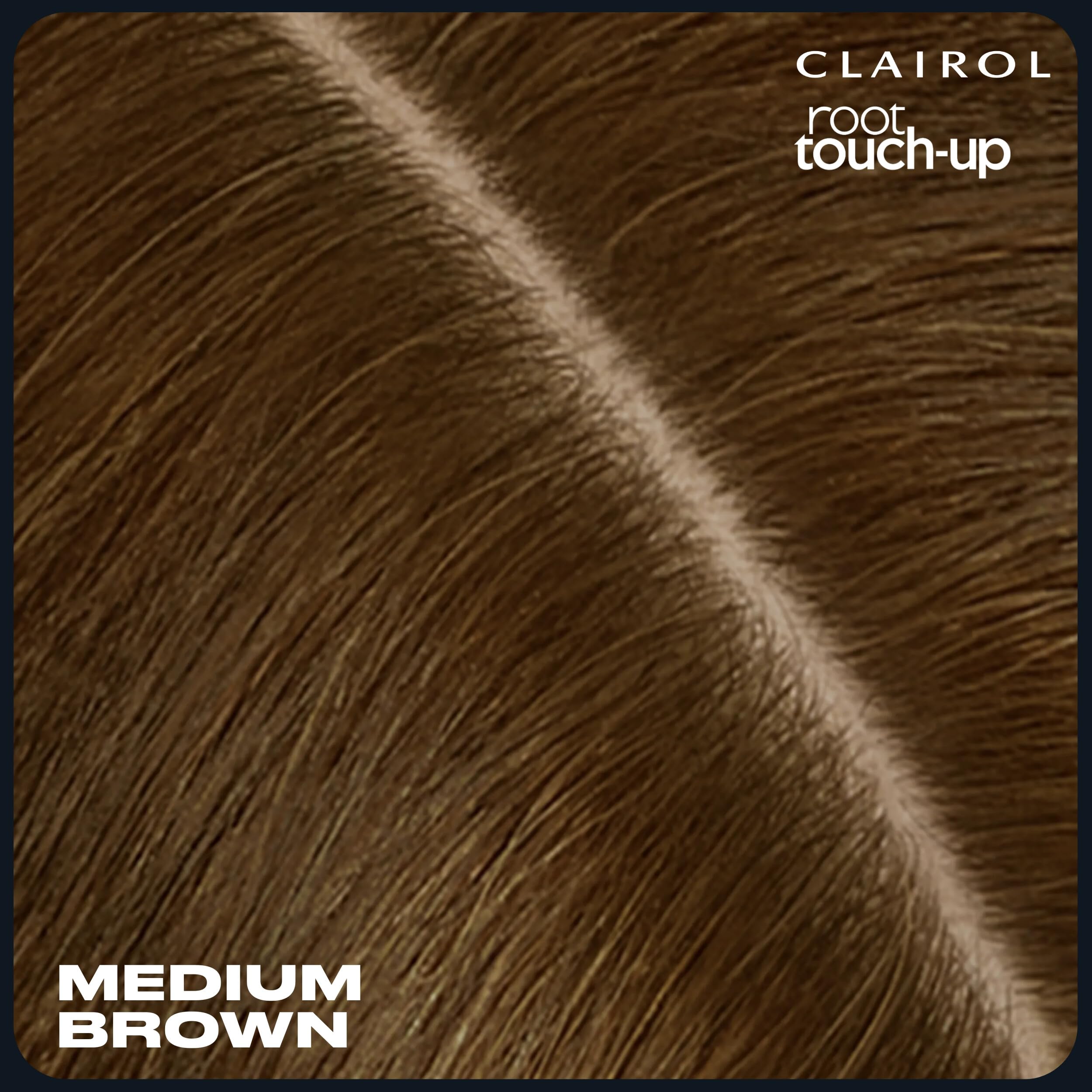 Clairol Root Touch-Up spray resists water for durable color.