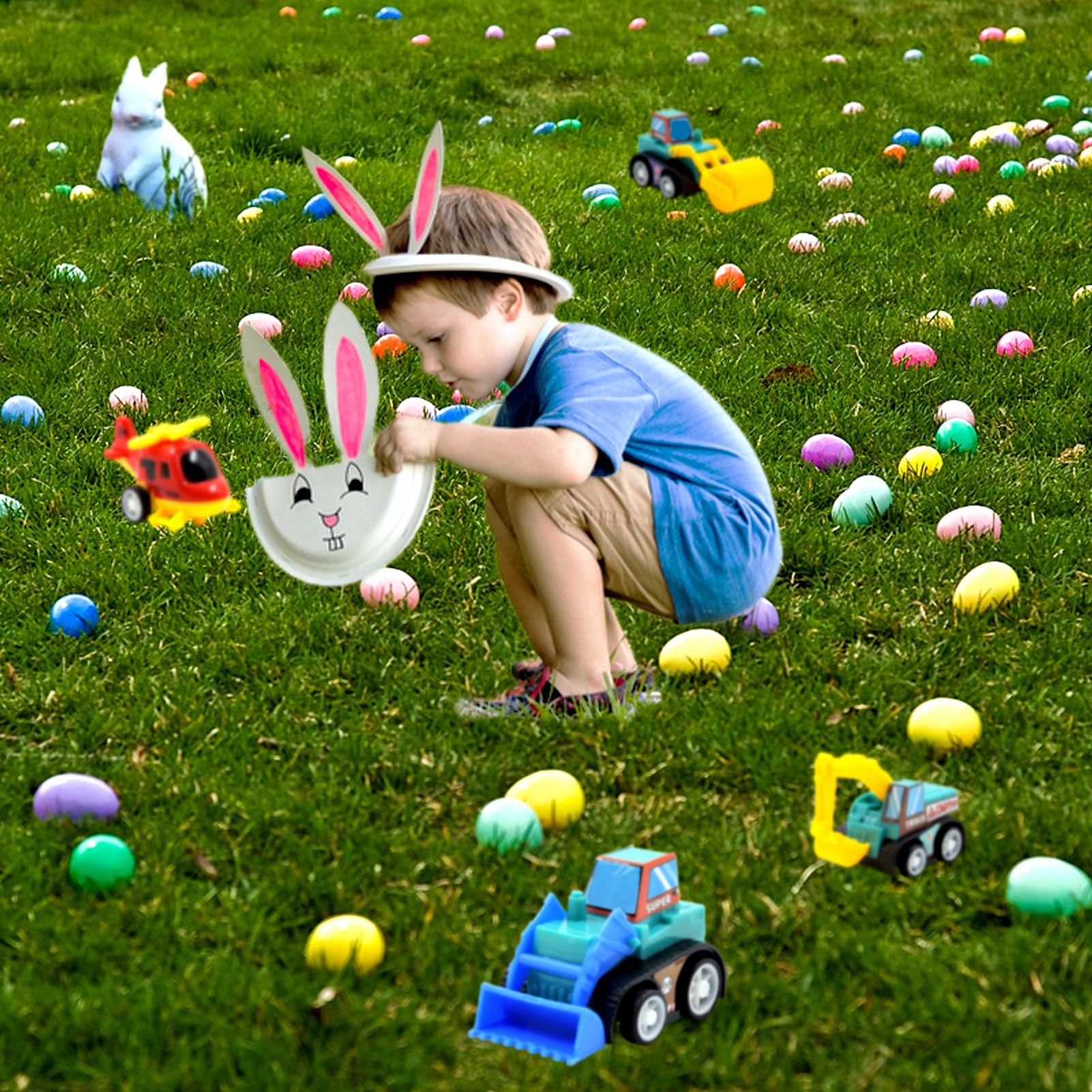 CLAPET forklift inside Easter egg heightens role-play moments.