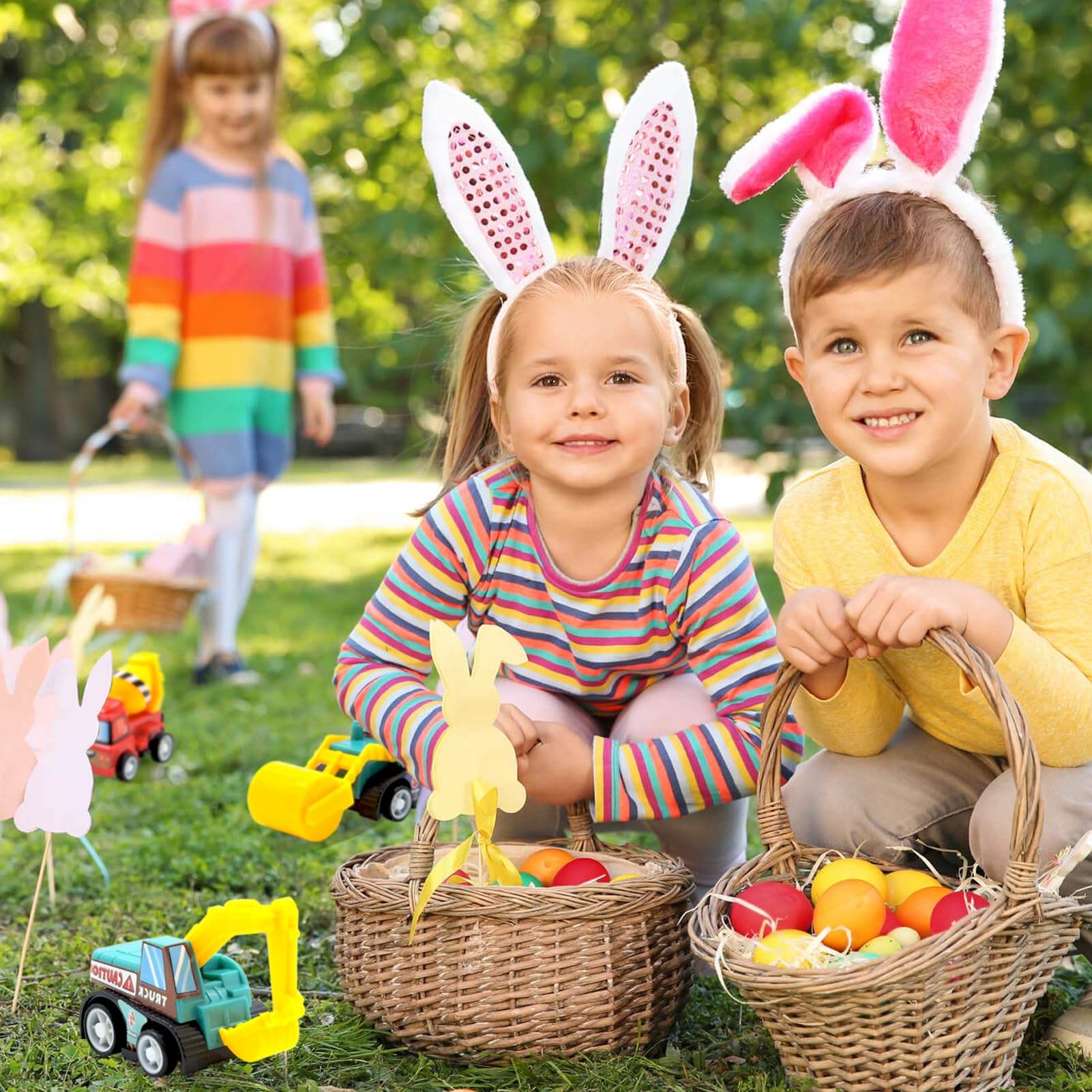 CLAPET Easter egg toy pack inside promotes varied classroom prizes.