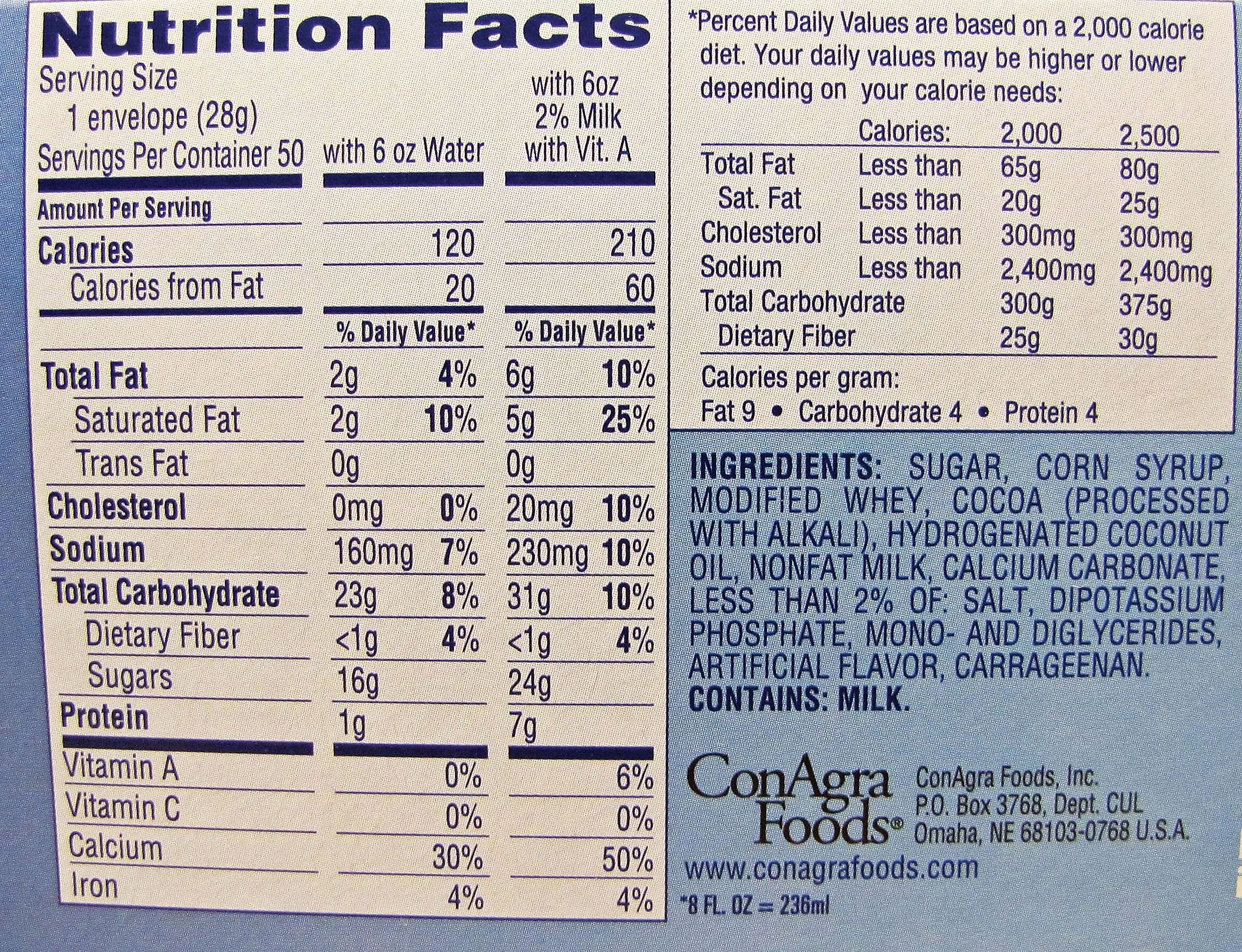 Swiss Miss No Sugar Added box with 24 packets for family use.
