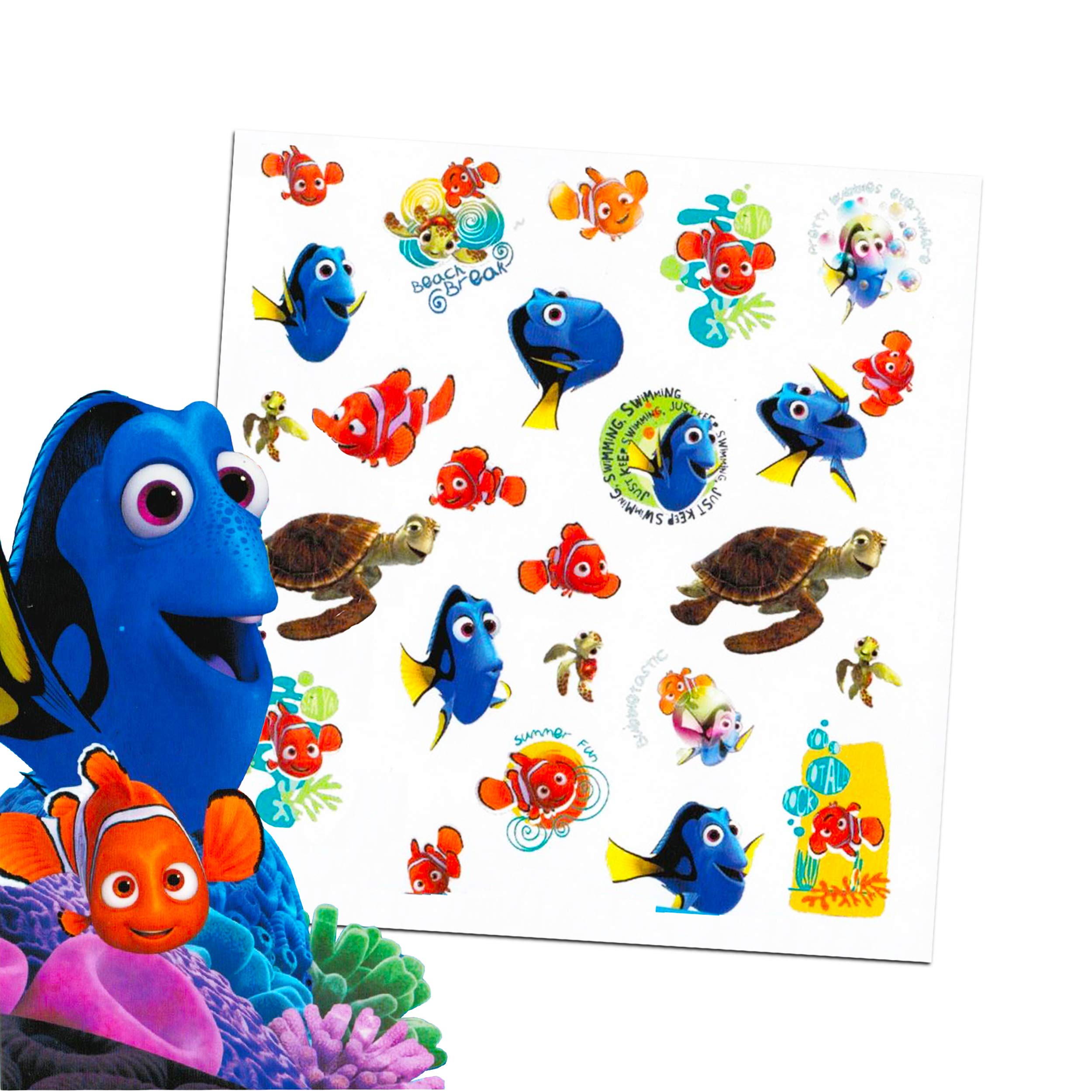 Lion King pack sheet with adventurous animals, great for themed events.