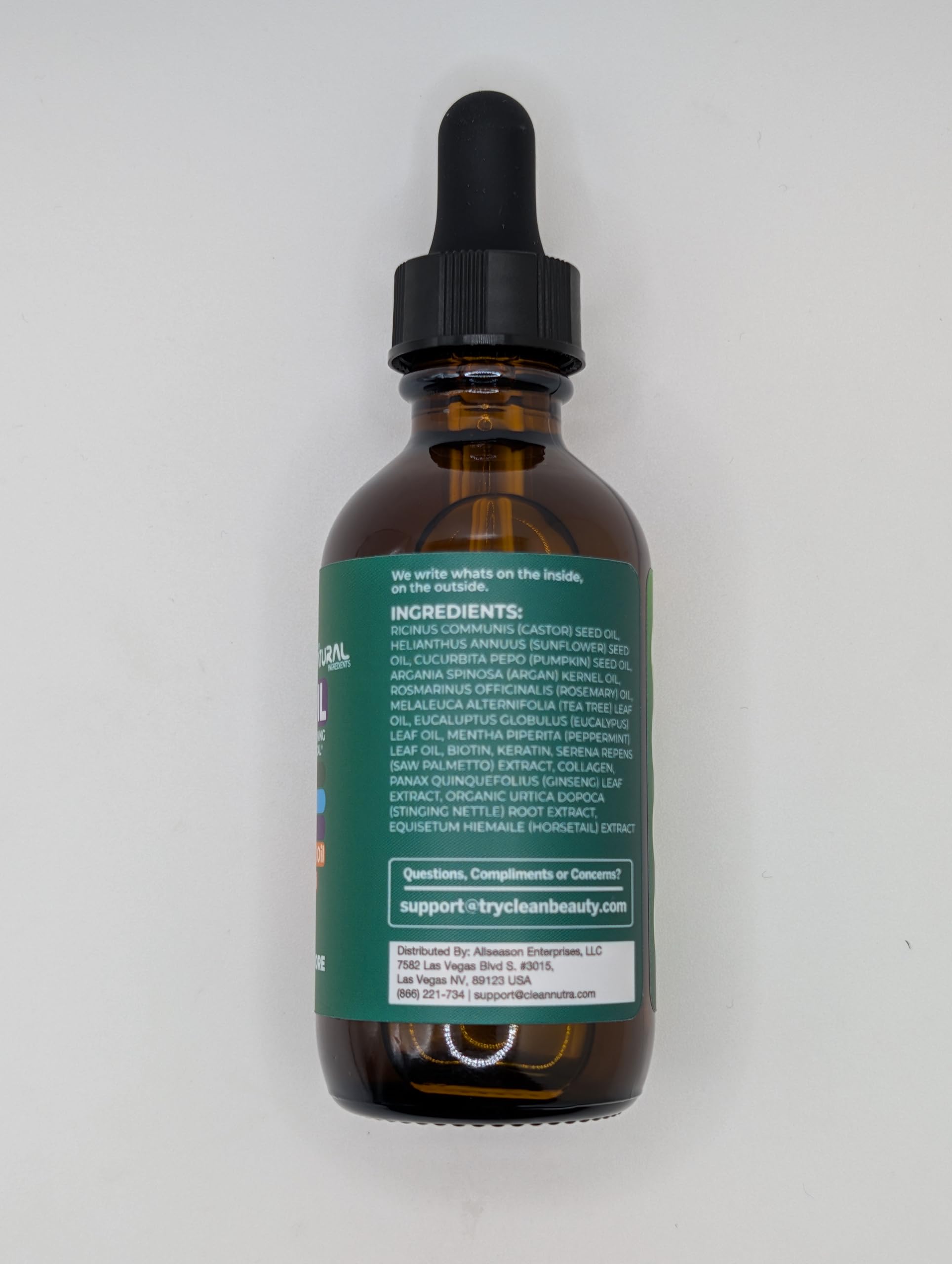 Clean Beauty Rosemary Hair Oil infusion of rosemary leaves for refreshing scalp feel