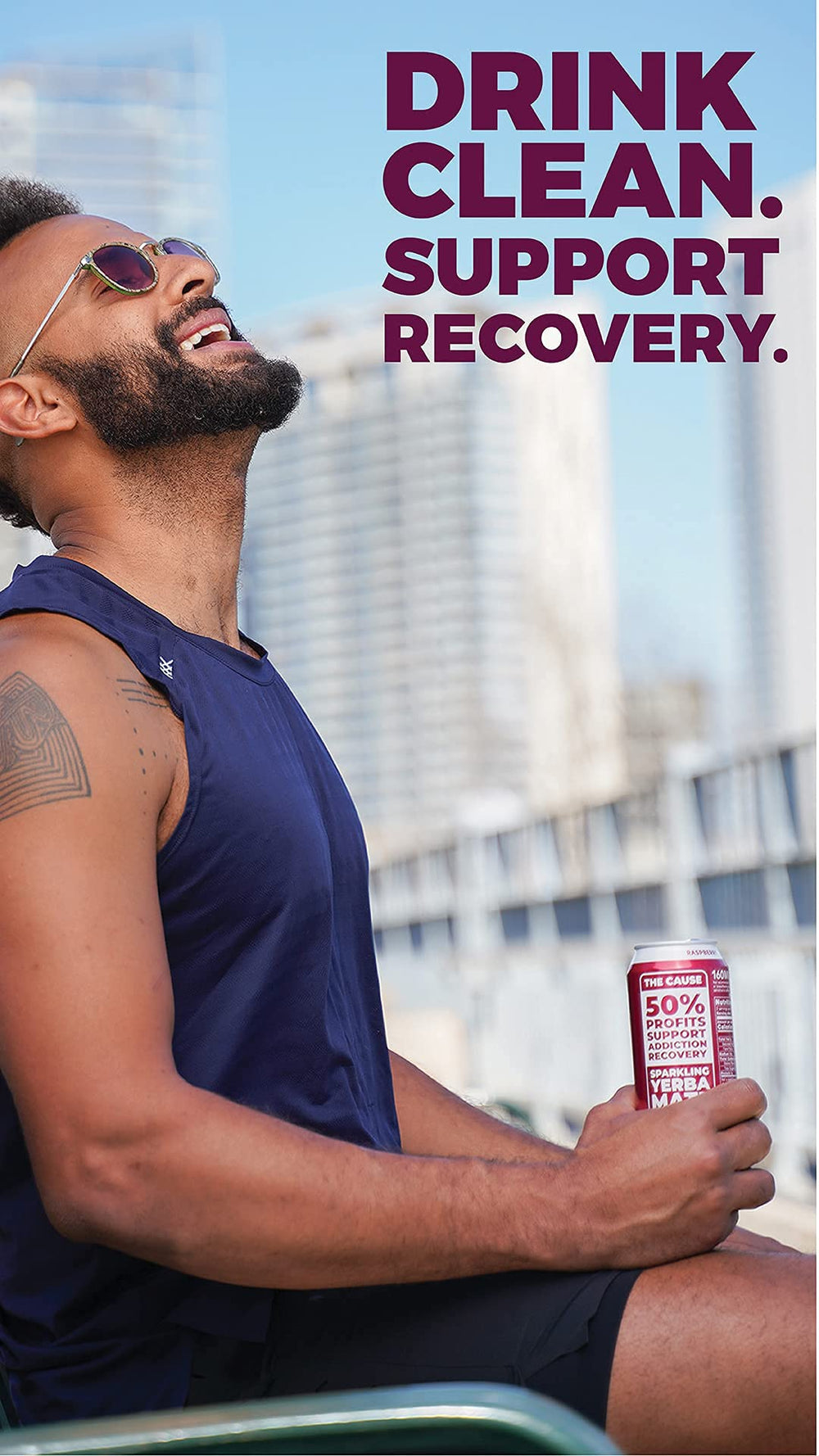 CLEAN CAUSE logo and mission to support addiction recovery