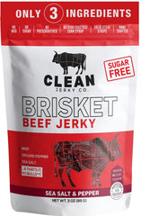 Clean Jerky Co Old Fashioned Dry Jerky packaging highlights premium beef for on-the-go protein