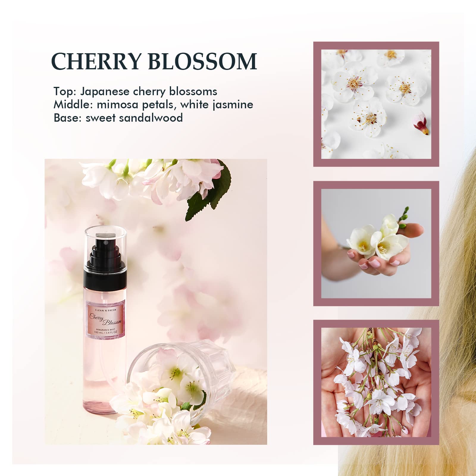 Clean-n-Fresh Midnight Love bottle delivers a seductive, feminine vibe for evenings out.