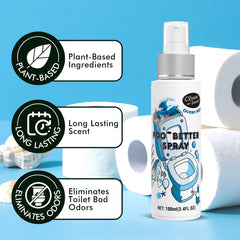 Clean-n-Fresh Ocean Mist surface spritz application for instant odor control.