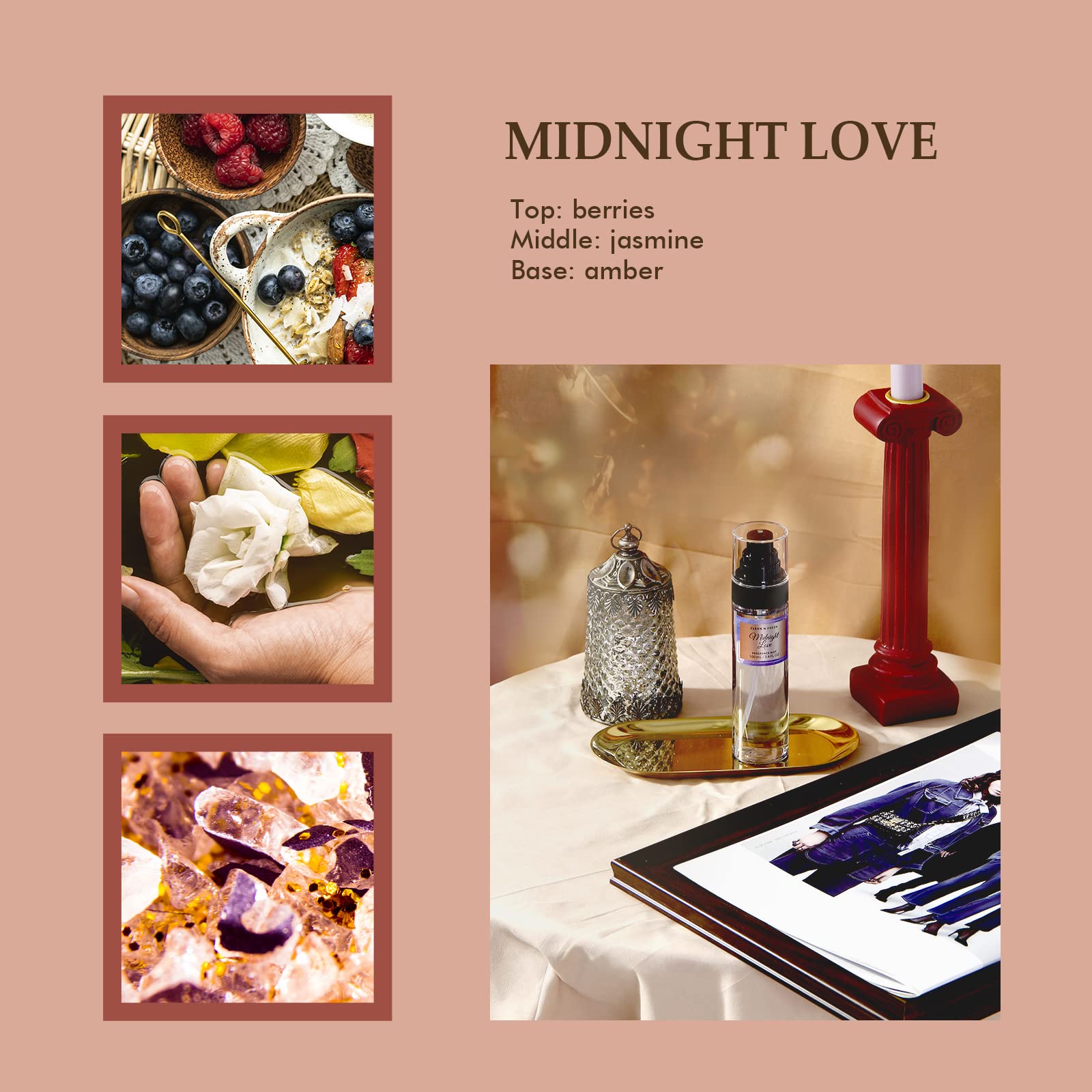 Clean-n-Fresh The Stars bottle glows with an addictive, versatile night-to-day fragrance.