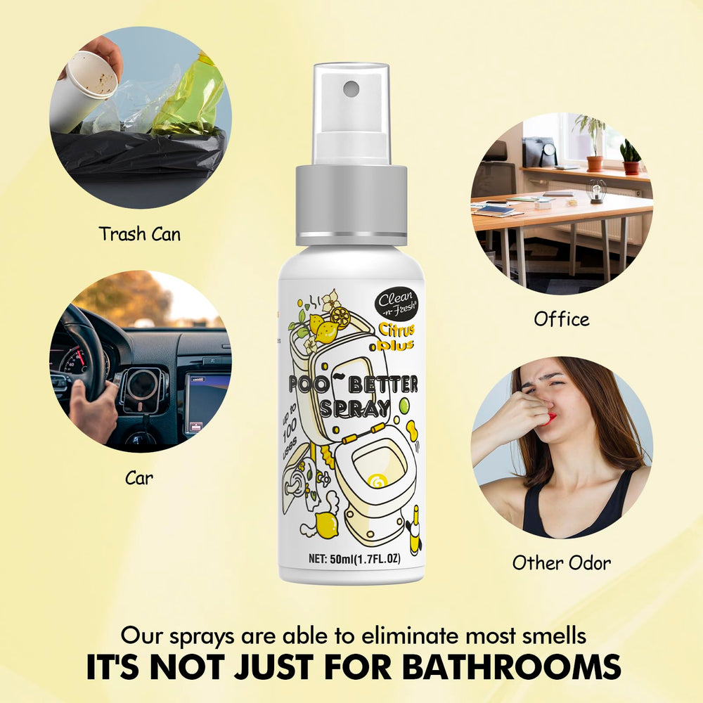 Clean-n-Fresh Travel Size Bathroom Essentials portable odor control kit