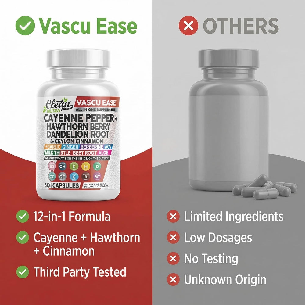Clean Nutra Apple Cider Vinegar Capsules bottle reflects holistic health vibe.