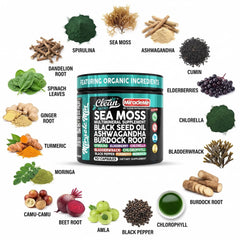 Clean Nutra black seed oil capsules bottle underscores immune and mood-friendly benefits