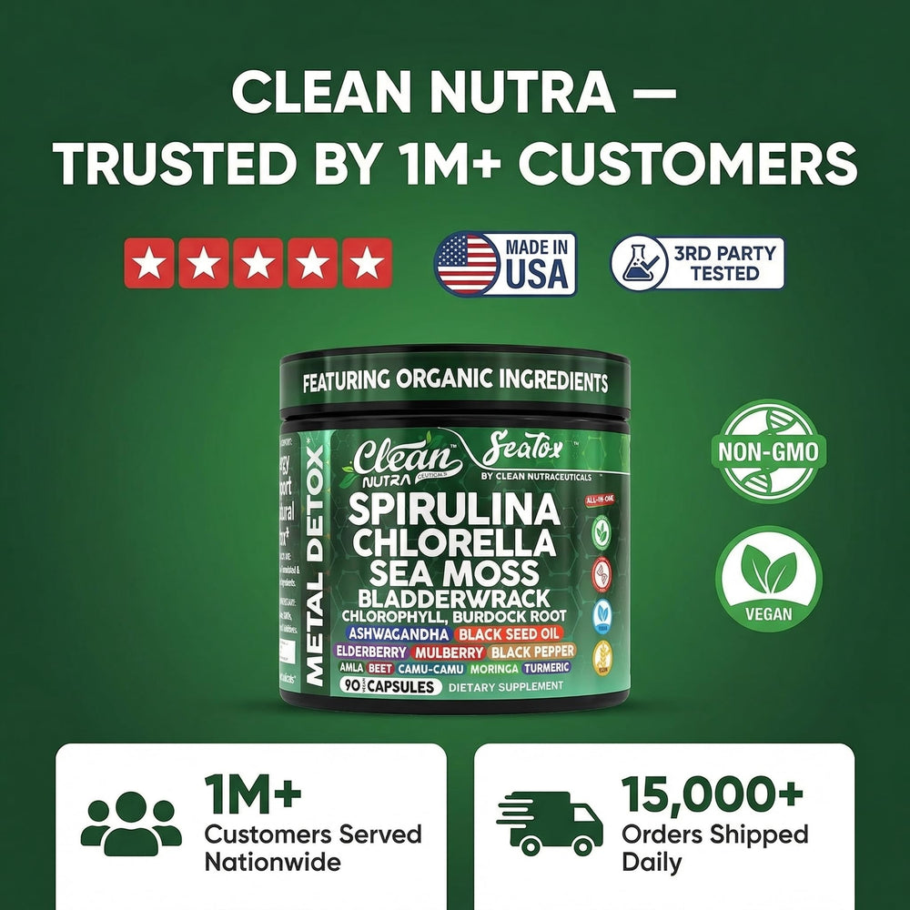 Clean Nutra elderberry moringa beetroot capsules for natural vitality