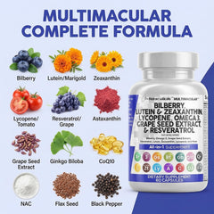 Close-up of Clean Nutra Eye Vitamins capsules showing smooth coating