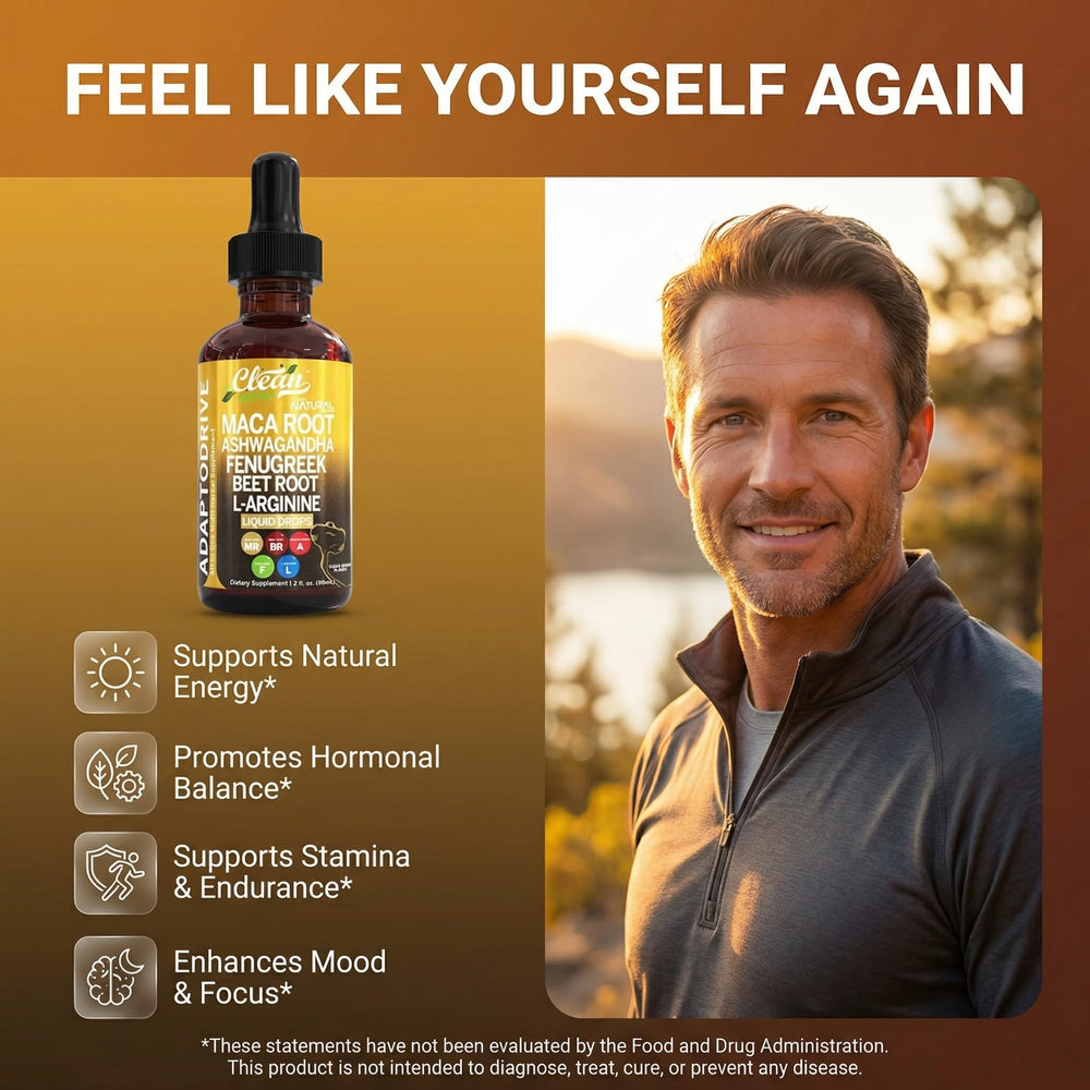 Clean Nutra family-friendly drops ready for daily use
