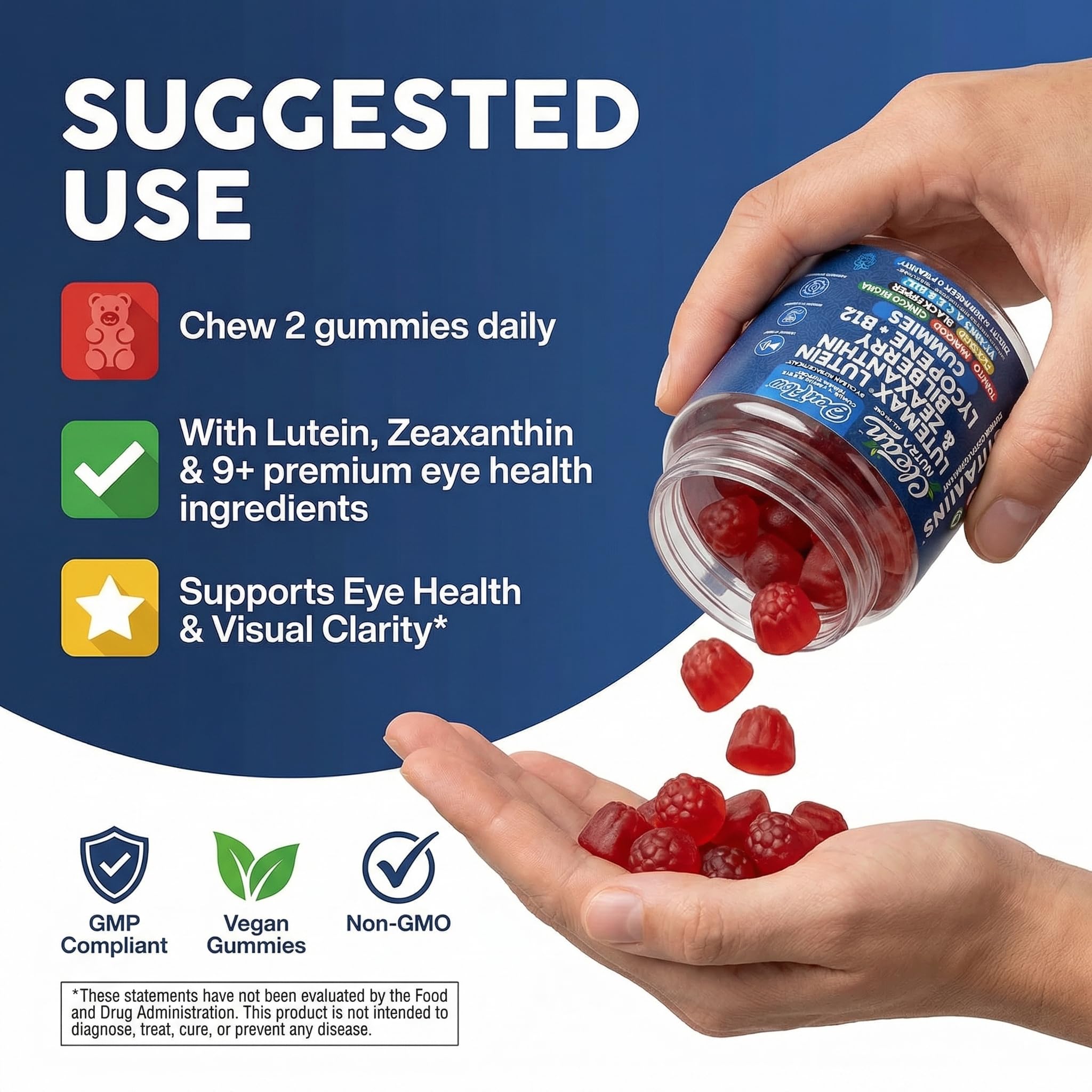 Clean Nutra flaxseed oil gummies bottle highlights essential fatty acids for circulation.