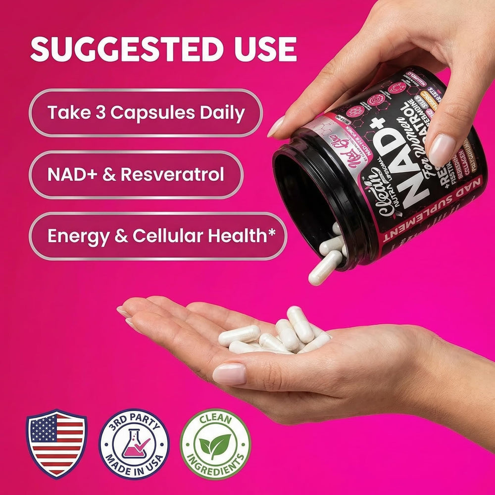 Clean Nutra botanical blend with gotu kola and turmeric for overall wellness.
