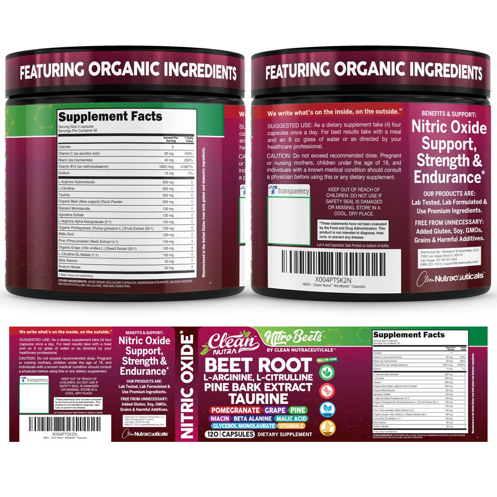 Clean Nutra Lab-tested quality report indicating purity and safety.