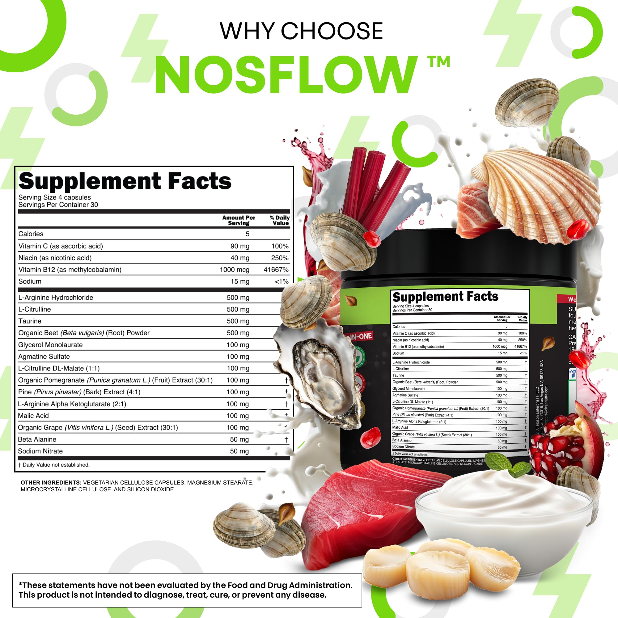 NosFlow pine bark extract capsules help hydration and comfort in motion.